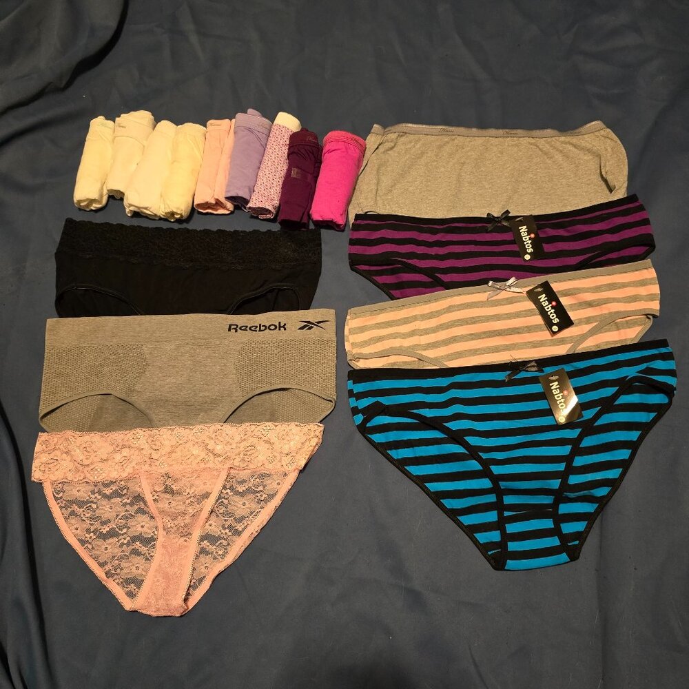 16 pairs XL bikini panties